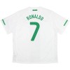 Jalkapallo Fanipaita Portugali Ronaldo 7 2010 Vieraspelipaita Retro