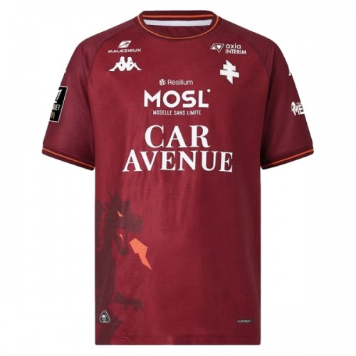 Jalkapallo Fanipaita FC Metz Kotipelipaita 2025-26 Jalkapallo Fanipaita FC Metz Kotipelipaita 2025-26