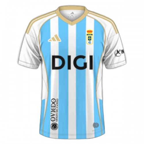 Jalkapallo Fanipaita Real Oviedo Kolmaspelipaita 2025-26 Jalkapallo Fanipaita Real Oviedo Kolmaspelipaita 2025-26