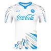 Jalkapallo Fanipaita SSC Napoli Pre-Match 2025-26 Valkoinen Jalkapallo Fanipaita SSC Napoli Pre-Match 2025-26 Valkoinen