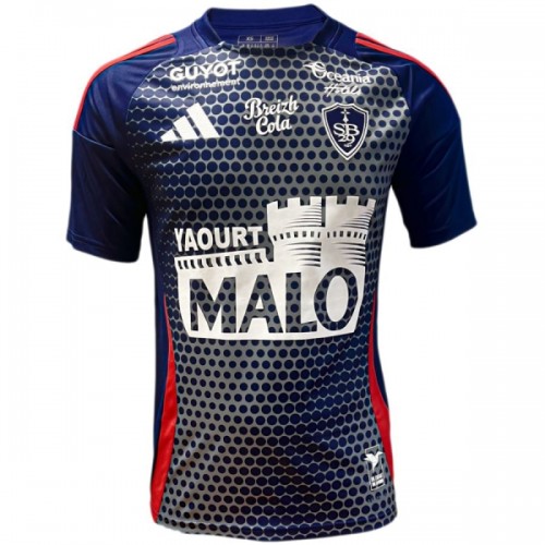 Jalkapallo Fanipaita Stade Brestois Kolmaspelipaita 2025-26 Jalkapallo Fanipaita Stade Brestois Kolmaspelipaita 2025-26