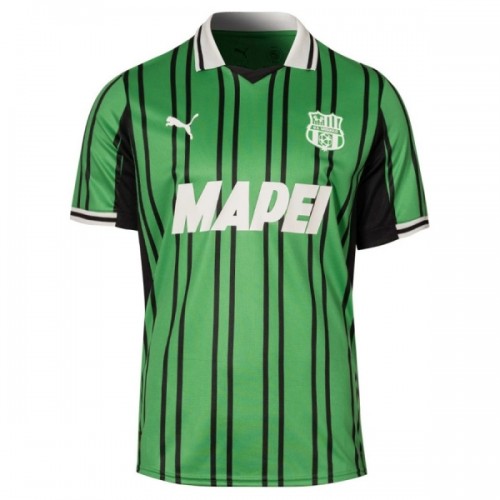 Jalkapallo Fanipaita Sassuolo Kotipelipaita 2025-26 Jalkapallo Fanipaita Sassuolo Kotipelipaita 2025-26