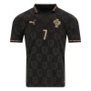Jalkapallo Fanipaita Portugali Black Panther Ronaldo 7 Special 2025-26