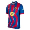 Jalkapallo Fanipaita FC Barcelona Frenkie de Jong 21 Neljäspeliasusetti 2025-26 - Lapset