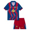 Jalkapallo Fanipaita FC Barcelona Neljäspeliasusetti 2025-26 - Lapset