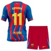 Jalkapallo Fanipaita FC Barcelona Raphinha 11 Neljäspeliasusetti 2025-26 - Lapset Jalkapallo Fanipaita FC Barcelona Raphinha 11 Neljäspeliasusetti 2025-26 - Lapset