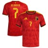 Jalkapallo Fanipaita Belgia De Bruyne 7 Kotipelipaita Mm-Kisat 2026 Jalkapallo Fanipaita Belgia De Bruyne 7 Kotipelipaita Mm-Kisat 2026