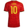 Jalkapallo Fanipaita Belgia Lukaku 10 Kotipeliasusetti Mm-Kisat 2026 - Lapset