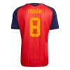 Jalkapallo Fanipaita Espanja Fabian 8 Kotipelipaita Mm-Kisat 2026 Jalkapallo Fanipaita Espanja Fabian 8 Kotipelipaita Mm-Kisat 2026