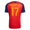 Jalkapallo Fanipaita Espanja Williams JR 17 Kotipelipaita Mm-Kisat 2026 Jalkapallo Fanipaita Espanja Williams JR 17 Kotipelipaita Mm-Kisat 2026