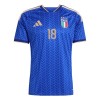 Jalkapallo Fanipaita Italia Barella 18 Kotipeliasusetti Mm-Kisat 2026 - Lapset