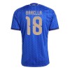 Jalkapallo Fanipaita Italia Barella 18 Kotipelipaita Mm-Kisat 2026