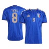 Jalkapallo Fanipaita Italia Tonali 8 Kotipelipaita Mm-Kisat 2026 Jalkapallo Fanipaita Italia Tonali 8 Kotipelipaita Mm-Kisat 2026