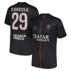 Jalkapallo Fanipaita Paris Saint-Germain B. Barcola 29 Neljäspelipaita Jordan 2025-26