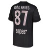 Jalkapallo Fanipaita Paris Saint-Germain Joao Neves 87 Neljäspelipaita Jordan 2025-26