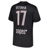 Jalkapallo Fanipaita Paris Saint-Germain Vitinha 17 Neljäspelipaita Jordan 2025-26