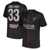Jalkapallo Fanipaita Paris Saint-Germain Zaire-Emery 33 Neljäspelipaita Jordan 2025-26