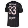 Jalkapallo Fanipaita Paris Saint-Germain Zaire-Emery 33 Neljäspelipaita Jordan 2025-26