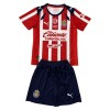 Jalkapallo Fanipaita Chivas de CD Guadalajara Kotipeliasusetti 2025-26 - Lapset Jalkapallo Fanipaita Chivas de CD Guadalajara Kotipeliasusetti 2025-26 - Lapset