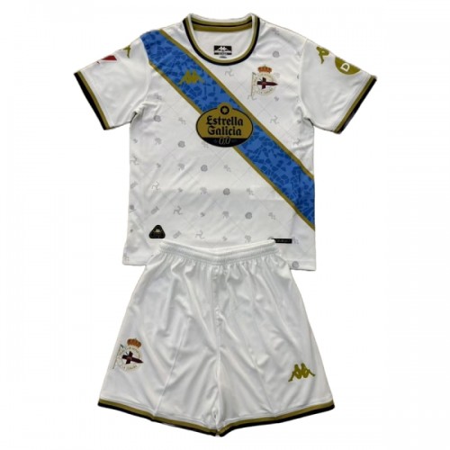 Jalkapallo Fanipaita Deportivo de La Coruna Kolmaspeliasusetti 2025-26 - Lapset Jalkapallo Fanipaita Deportivo de La Coruna Kolmaspeliasusetti 2025-26 - Lapset
