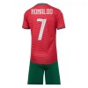 Jalkapallo Fanipaita Portugali Ronaldo 7 Kotipeliasusetti Mm-Kisat 2026 - Lapset Jalkapallo Fanipaita Portugali Ronaldo 7 Kotipeliasusetti Mm-Kisat 2026 - Lapset