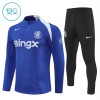 Chelsea Harjoittelupusero puvut 2025-26 1/4-Zip Sininen - Lapset