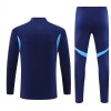 Real Madrid Harjoittelupusero puvut 2025-26 1/4-Zip Laivasto