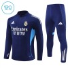 Real Madrid Harjoittelupusero puvut 2025-26 1/4-Zip Laivasto - Lapset Real Madrid Harjoittelupusero puvut 2025-26 1/4-Zip Laivasto - Lapset