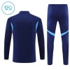 Real Madrid Harjoittelupusero puvut 2025-26 1/4-Zip Laivasto - Lapset
