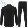 Real Madrid Harjoittelupusero puvut 2025-26 1/4-Zip Musta - Lapset