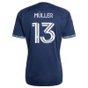 Jalkapallo Fanipaita Vancouver Whitecaps Muller 13 Vieraspelipaita 2026