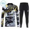 Real Madrid Marvel Harjoittelupusero puvut 2026-27 1/4-Zip Musta - Lapset Real Madrid Marvel Harjoittelupusero puvut 2026-27 1/4-Zip Musta - Lapset