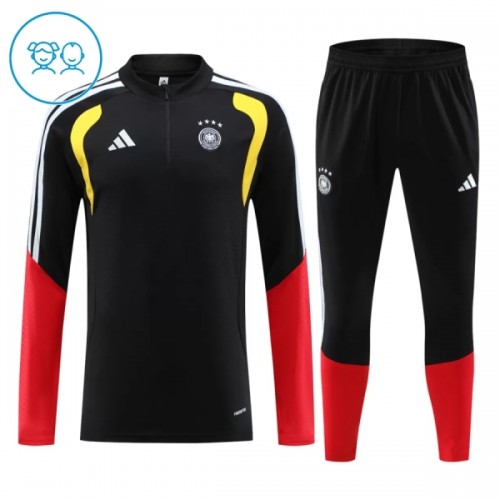 Saksa Harjoittelupusero puvut 2026-27 1/4-Zip Musta - Lapset Saksa Harjoittelupusero puvut 2026-27 1/4-Zip Musta - Lapset