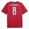 Jalkapallo Fanipaita Portugali B. Fernandes 8 Kotipelipaita Mm-Kisat 2026 Jalkapallo Fanipaita Portugali B. Fernandes 8 Kotipelipaita Mm-Kisat 2026