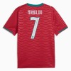 Jalkapallo Fanipaita Portugali Ronaldo 7 Kotipelipaita Mm-Kisat 2026 Jalkapallo Fanipaita Portugali Ronaldo 7 Kotipelipaita Mm-Kisat 2026