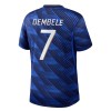 Jalkapallo Fanipaita Ranska O. Dembele 7 Kotipelipaita Mm-Kisat 2026