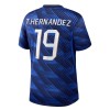 Jalkapallo Fanipaita Ranska Theo Hernandez 19 Kotipelipaita Mm-Kisat 2026