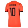 Jalkapallo Fanipaita Alankomaat Memphis 10 Kotipelipaita Mm-Kisat 2026