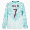 Jalkapallo Fanipaita Portugali Ronaldo 7 Vieraspelipaita Mm-Kisat 2026 Pitkähihainen Jalkapallo Fanipaita Portugali Ronaldo 7 Vieraspelipaita Mm-Kisat 2026 Pitkähihainen