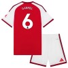 Jalkapallo Fanipaita Arsenal Gabriel 6 Kotipeliasusetti 2026-27 - Lapset
