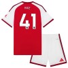 Jalkapallo Fanipaita Arsenal Rice 41 Kotipeliasusetti 2026-27 - Lapset Jalkapallo Fanipaita Arsenal Rice 41 Kotipeliasusetti 2026-27 - Lapset