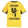 Jalkapallo Fanipaita Borussia Dortmund N. Schlotterbeck 4 Special Edition Kotipelipaita 2026-27 Jalkapallo Fanipaita Borussia Dortmund N. Schlotterbeck 4 Special Edition Kotipelipaita 2026-27