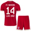 Jalkapallo Fanipaita FC Bayern München Luis Diaz 14 Kotipeliasusetti 2026-27 - Lapset Jalkapallo Fanipaita FC Bayern München Luis Diaz 14 Kotipeliasusetti 2026-27 - Lapset