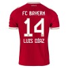 Jalkapallo Fanipaita FC Bayern München Luis Diaz 14 Kotipelipaita 2026-27