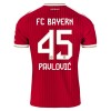 Jalkapallo Fanipaita FC Bayern München Pavlovic 45 Kotipelipaita 2026-27 Jalkapallo Fanipaita FC Bayern München Pavlovic 45 Kotipelipaita 2026-27