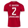 Jalkapallo Fanipaita FC Bayern München Upamecano 2 Kotipelipaita 2026-27