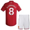 Jalkapallo Fanipaita Manchester United B. Fernandes 8 Kotipeliasusetti 2026-27 - Lapset Jalkapallo Fanipaita Manchester United B. Fernandes 8 Kotipeliasusetti 2026-27 - Lapset