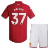 Jalkapallo Fanipaita Manchester United Mainoo 37 Kotipeliasusetti 2026-27 - Lapset Jalkapallo Fanipaita Manchester United Mainoo 37 Kotipeliasusetti 2026-27 - Lapset