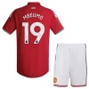 Jalkapallo Fanipaita Manchester United Mbeumo 19 Kotipeliasusetti 2026-27 - Lapset Jalkapallo Fanipaita Manchester United Mbeumo 19 Kotipeliasusetti 2026-27 - Lapset