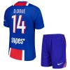 Jalkapallo Fanipaita Paris Saint-Germain Desire Doue 14 Kotipeliasusetti 2026-27 - Lapset Jalkapallo Fanipaita Paris Saint-Germain Desire Doue 14 Kotipeliasusetti 2026-27 - Lapset